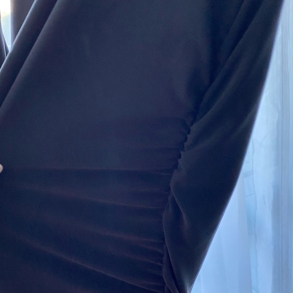 MISSGUIDED RUCHEED OFF THE SHOULDER MAXI DRESS - Picture 2 of 4